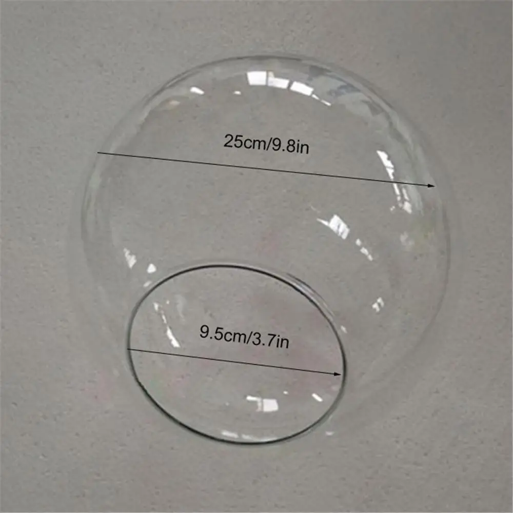 Прозрачное стекло абажуры D13cm D15cm D20cm Глобус лампа крышка для подвесной