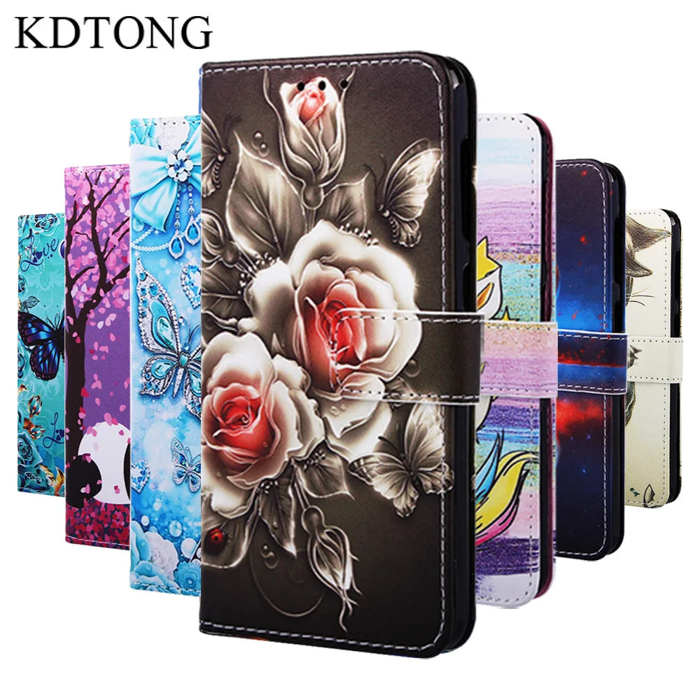

KDTONG Cute Leather Case sFor Coque iPhone 11 Pro Max Case Flip Magnetic Wallet Card Cover For iPhone 11 11Pro Case Phone Bags