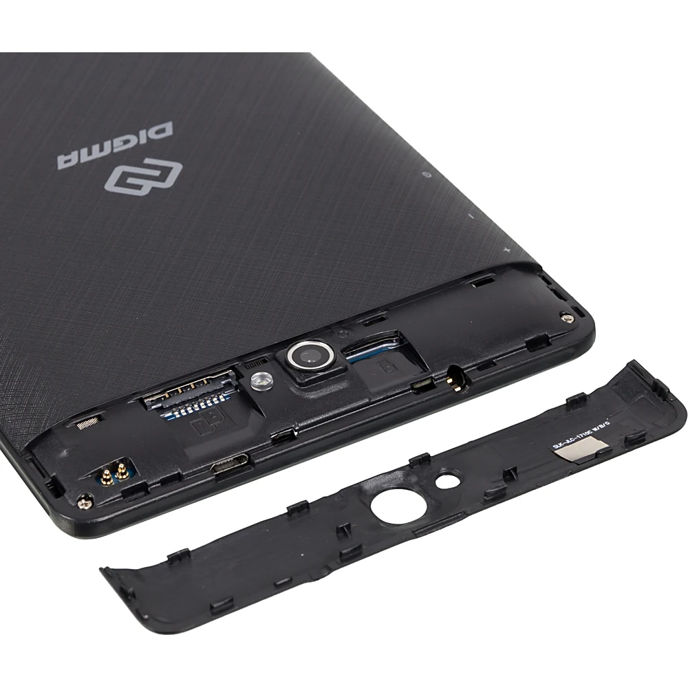 Планшет Digma Plane 7580S 4G SC9832E 4C/1Gb/16Gb 7" IPS 1024x600/3G/4G/And8.1/черный/BT/GPS/2Mpix/0