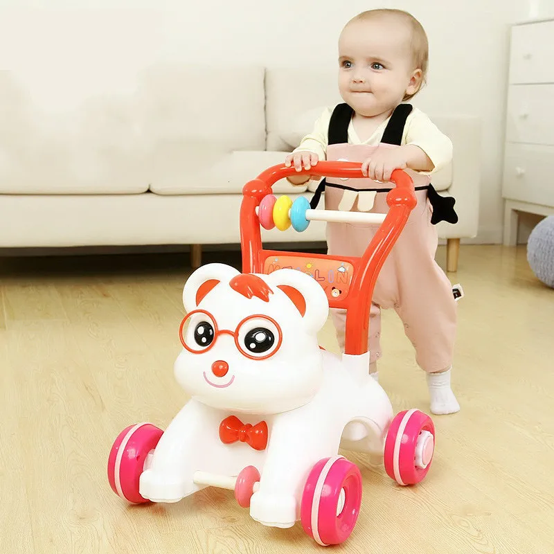 

Rabbit Trolley Wheel Walker For Baby First Step Walking Learning Stroller Music Walker Sit-to-Stand Learning Toddler with Music