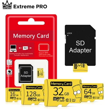 

Hot sale Simpson micro sd card 32GB 16GB SDHC memory card tarjet micro sd 64GB 128GB SDXC Class10 cartao de memoria mini TF card