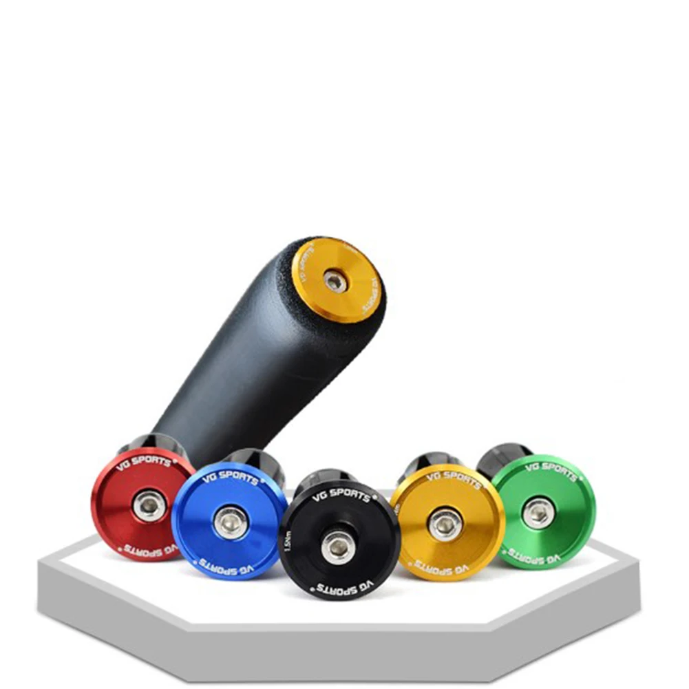 1 Pair Road Folding Bike Handlebar Grip Ends Cap Racing Cycling Handle Bar Handlebar Plugs Outdoor Cycling Bicycle Accessories bicycle accessories bicycle handlebar cap bicycle handlebar end plugs