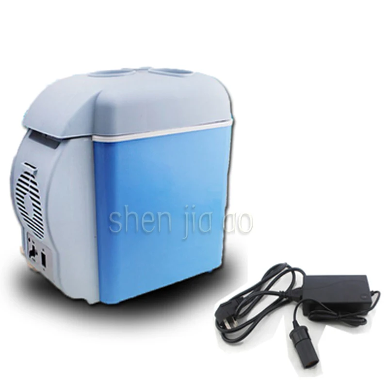 Mini car refrigerator Multi-Function Car Auto Mini Fridge Portable 12 V 7.5L Travel Refrigerator ABS Freezer Home Refrigerator