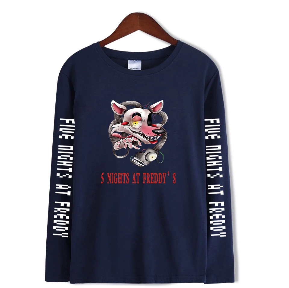 Five Nights at Freddy хип-хоп Уличная футболка модные брендовые футболки harajuku мужские летние с длинным рукавом