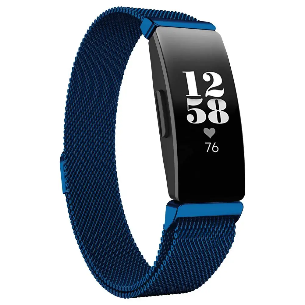 Ремешок для часов Fitbit Inspire HR трекер активности Миланский ремешок на запястье магнитная пряжка замена Браслет из нержавеющей стали