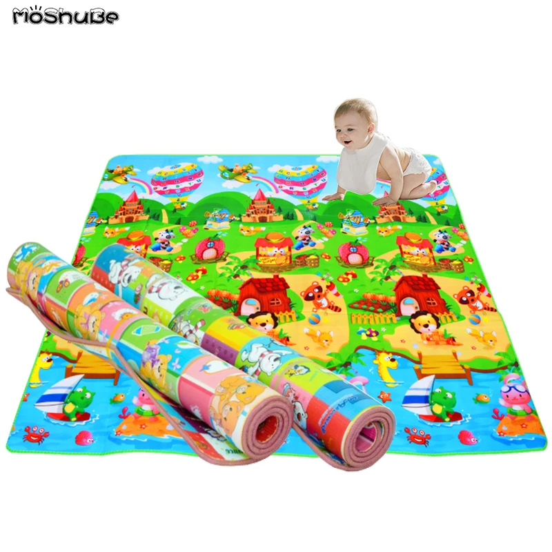 Tapis De Jeu Avec Activites Educatives Pour Bebe En Mousse Eva Epaisse 1 Cm 0 5 Cm Avec Alphabet Puzzles Gym Jouet Pour Enfant Qui Ne Marche Pas Encore Aliexpress