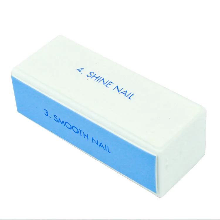 1Pc Buffer Block Sanding Sponge Nail File for UV Gel Polish DIY Art Pedicure Buffers Beauty | Красота и здоровье