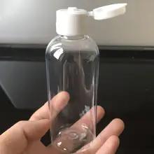 Flacon Vide Plastique 60ml/75ml/80ml/100ml/120ml maquillage pour liquide Vide bouchon rabattable bouteilles en Plastique crème Lotion K5U0