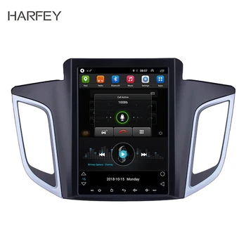 

Harfey Car Multimedia Player 9.7" 4G LTE Car Radio for 2014 2015 Hyundai IX25 Android 9.1 GPS Navigation Rearview Camera DVR