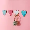 12 Pcs Iron Wall Adhesive Hangers Mounted Heavy Duty Clothes Hangers Heart Shaped Adhesive Hangers Coat Heavy Duty Clothes 5
