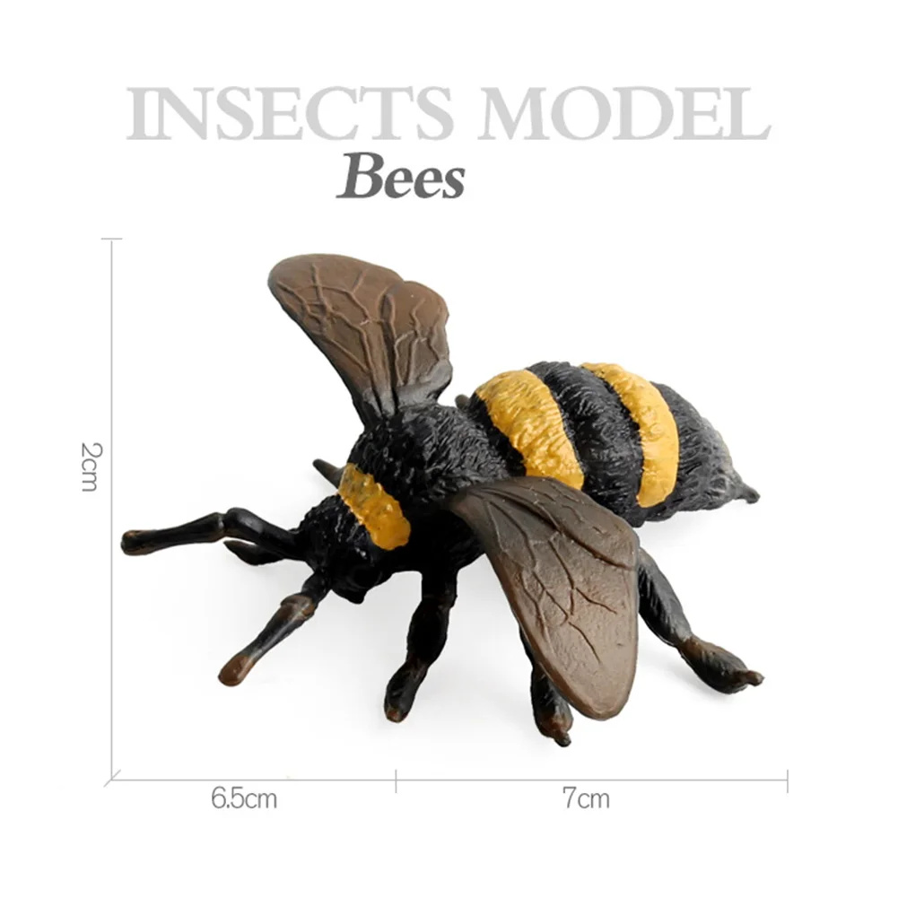 Моделирование ПВХ насекомое Жук фигурка животного модель обучающая детская игрушка для ролевых игр раннего образования Когнитивная Игра Пластиковые игрушки подарки