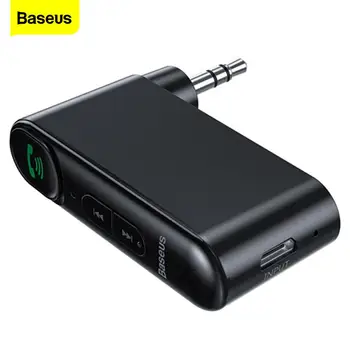 

Baseus Portable 3.5mm AUX Audio Wireless Bluetooth Adapter for Car/Speaker/Headphone Music MP3 Receiver