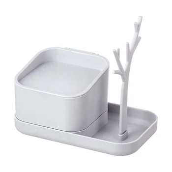 

Tree Branch Earrings Necklace Ring Pendant Bracelet Jewelry Display Stand Tray Tree Storage Jewelry Organizer Holder Storage B
