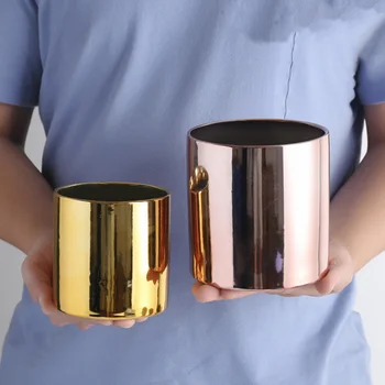 

3Pcs Nordic Style Flowerpot Ceramic Basin Succulent Plant Pots Acessories