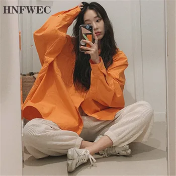 

2020 new summer fashion women dress Loose large size shirt medium and long sunscreen clothes shirt T494