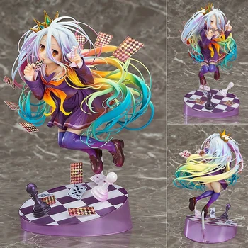 

19cm NO GAME NO LIFE Anime Figure Painted Third generation Game of Life PVC 1/8 sexy Action Figure Collectible Model Toys