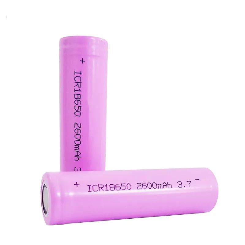 Перезаряжаемый 100 шт/коробка 3,7 v ICR18650 2600mah оптом