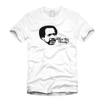 

New Unisex - Shut Up Honky! / George Jefferson - Funny Retro Cool White T-Shirt