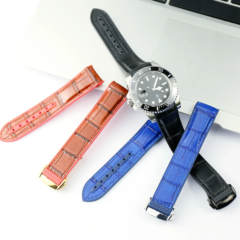 JETHENG 20 мм 22 мм ремешок для часов с металлическим ремешком для часов Omega Seamaster 300 AQUA TERRA AT150 8900 изогнутый конец силиконовой резины часы ba