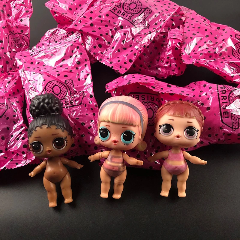 LOL Surprise-figuras de acción originales, bolso ciego, juguete para niña, regalos de sorpresa de cumpleaños, envío aleatorio
