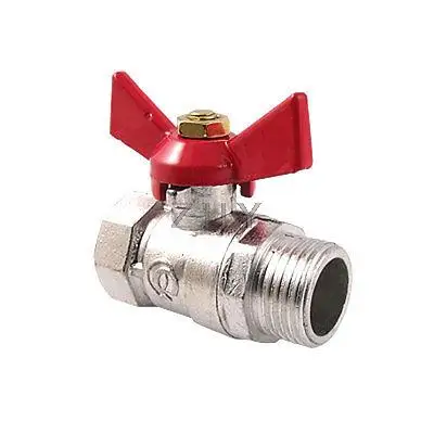 Мужской к женской резьбе полный порт регулятор подачи воды шаровой клапан Hmguf