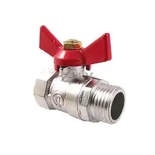 Мужской к женской резьбе полный порт регулятор подачи воды шаровой клапан Hmguf