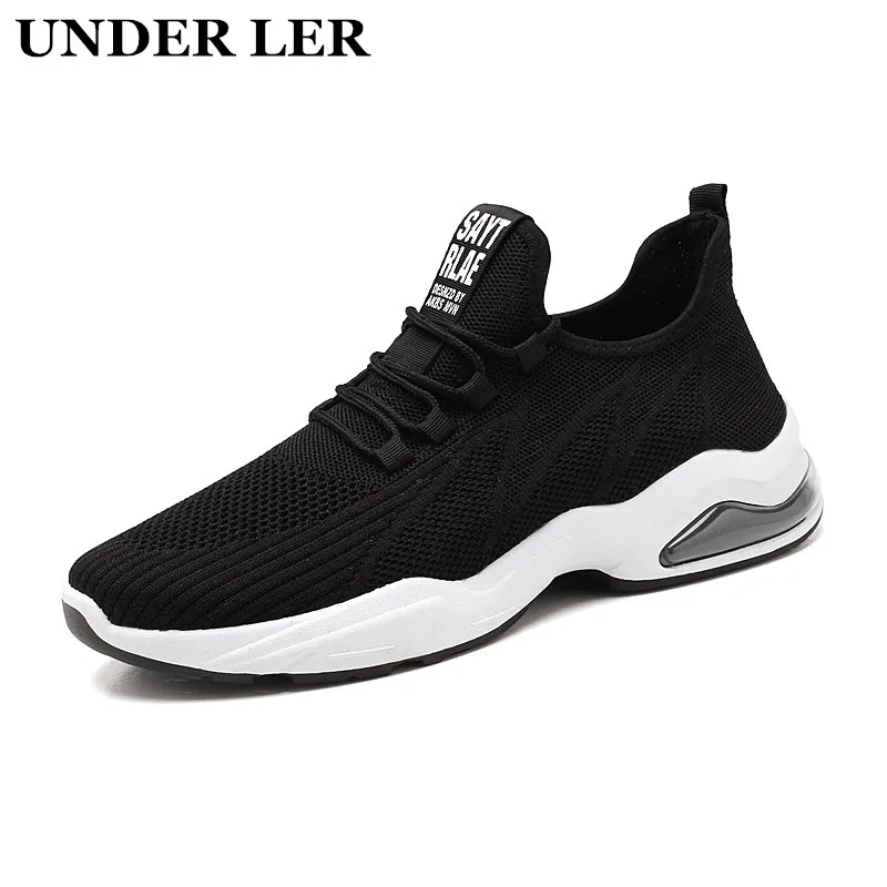 

2020 New Arrival Summer Casual Shoes For Men Fashion Breathable Mesh Lace up Men Flats Sneakers Jogging Shoes