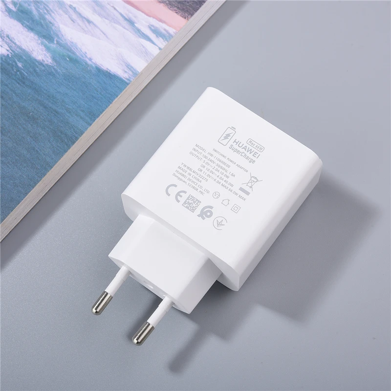 66W Huawei Mate 40Pro SuperCharge Charger Original 6A Usb Type C Cable Fast Charge For Honor P60 P50 Pro Nova 9se Mate 40 RS P30 phone charger