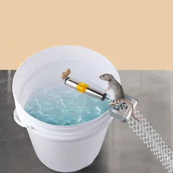

Auto Mouse Traps Stainless Steel Rolling Stick Rat Catcher Mousetrap Household Pest Mice Control Rodent Bait Killer