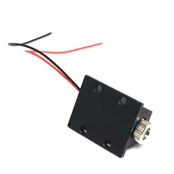 Module de Diode Laser Violet/bleu, croix de ligne de points focalisable 10mW 405nm avec support de dissipateur thermique de refroidissement argenté 12mm 