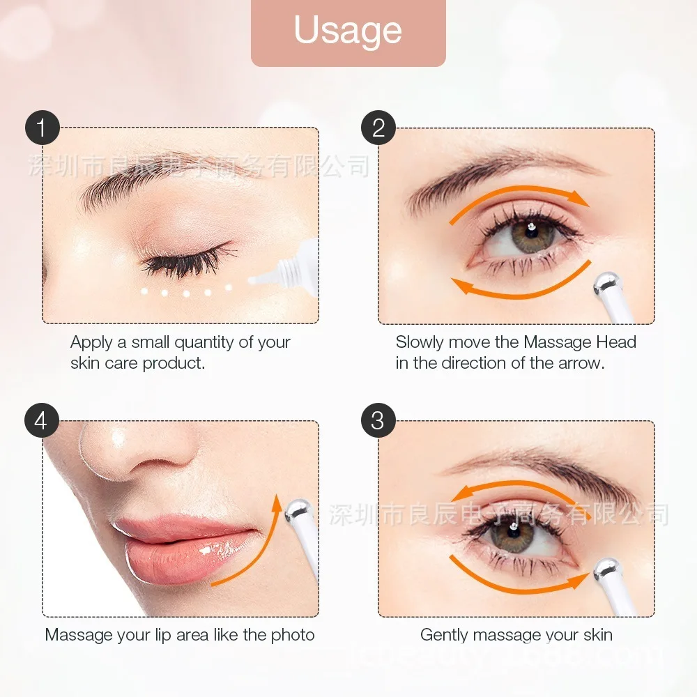 Yu beauty массажер для глаз Красота для глаз AAA батарея BYS-34