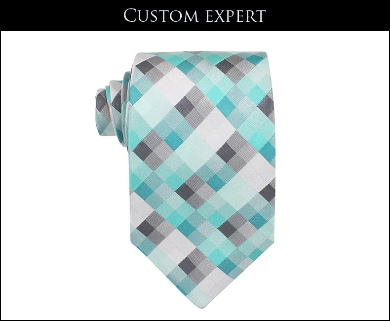 Manufacturers Customizable Zipper Tie Men And Women Universal Style Korean-style Convenient Tie Plaid Lazy Tie