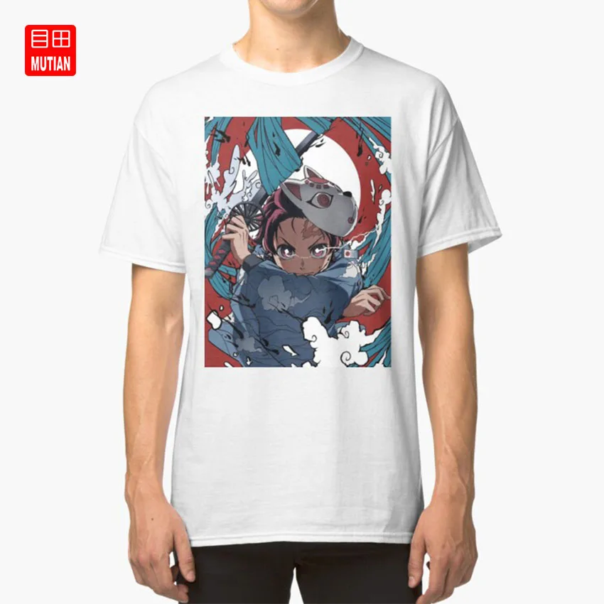 Футболка AnimeDemonSlayer аниме demon slayer манга otaku поп арт Япония катана киметсу no yaiba tanjiro