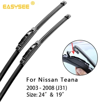 

Windscreen windshield Wiper Blades for Nissan Teana J31 J32 L33 Fit Hook Arms Car Model Year From 2003 to 2017 2018 2019