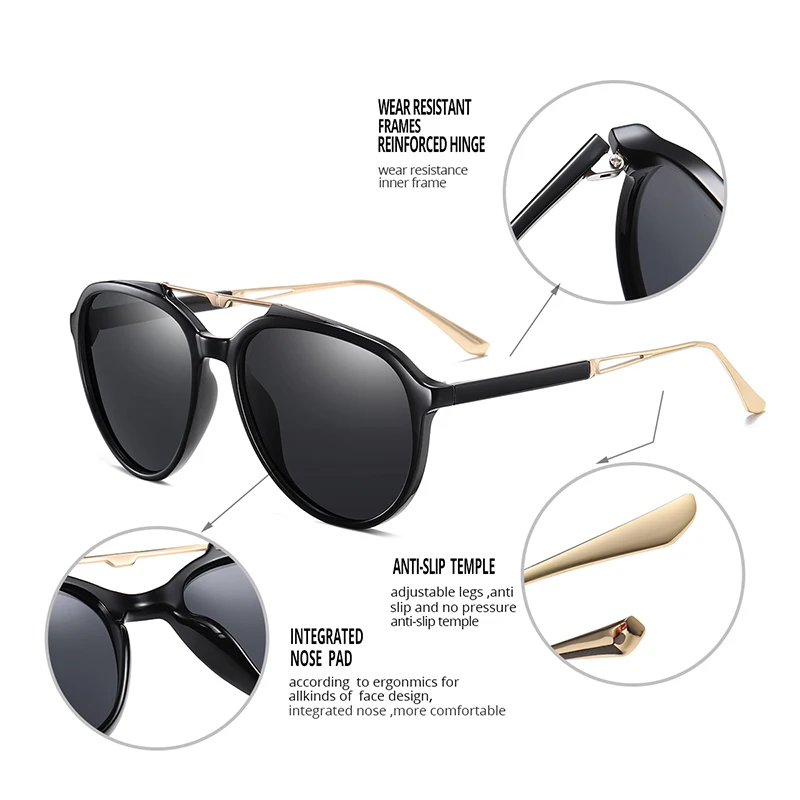 Мужские Солнцезащитные очки авиаторы Pro Acme винтажные поляризационные в оправе TR90