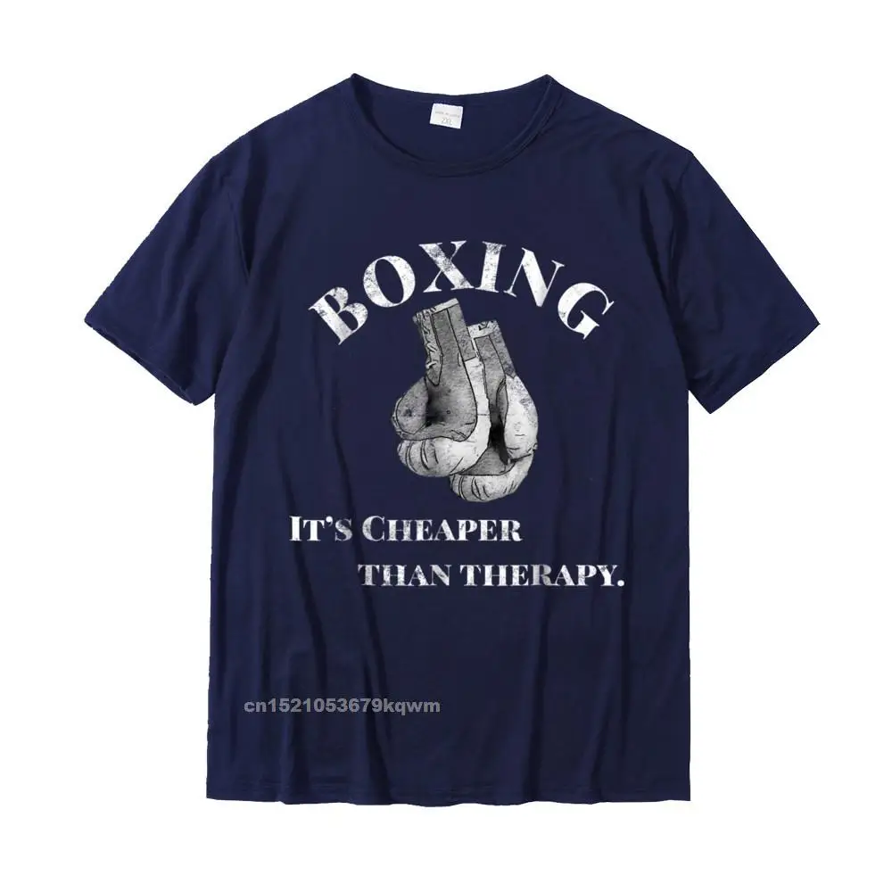 Design T-shirts 2021 New Short Sleeve Casual Pure Cotton Crew Neck Men's Tops T Shirt cosie Tops & Tees Summer Fall Funny Boxing T Shirt Cheaper than Therapy__3248 navy