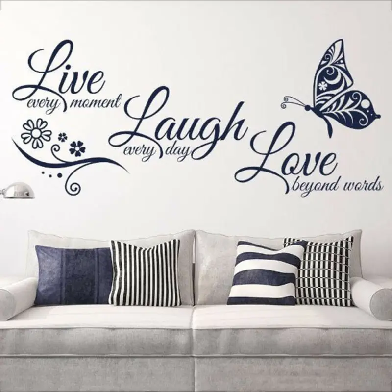 Wallpaper bedroom decoration PVC removable Home butterfly art room Decal wall sticker living | Дом и сад