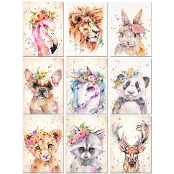 

5D Diy Diamond Painting Animal Full Square Diamond Embroidery Sale Rhinestone Picture Diamond Mosaic Gift Drop Ship Gift 2Rp022