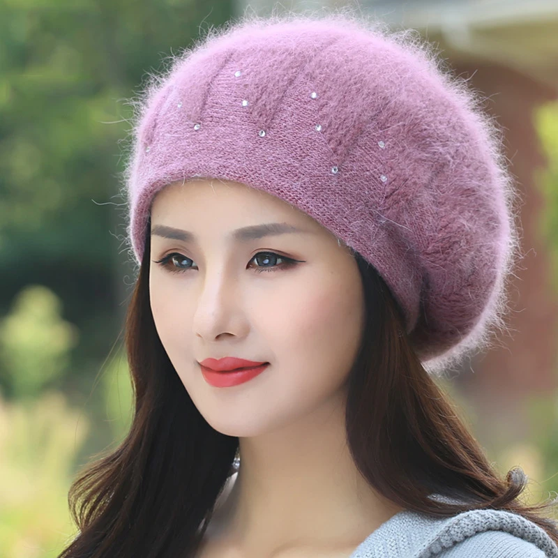 winter women beret (2)