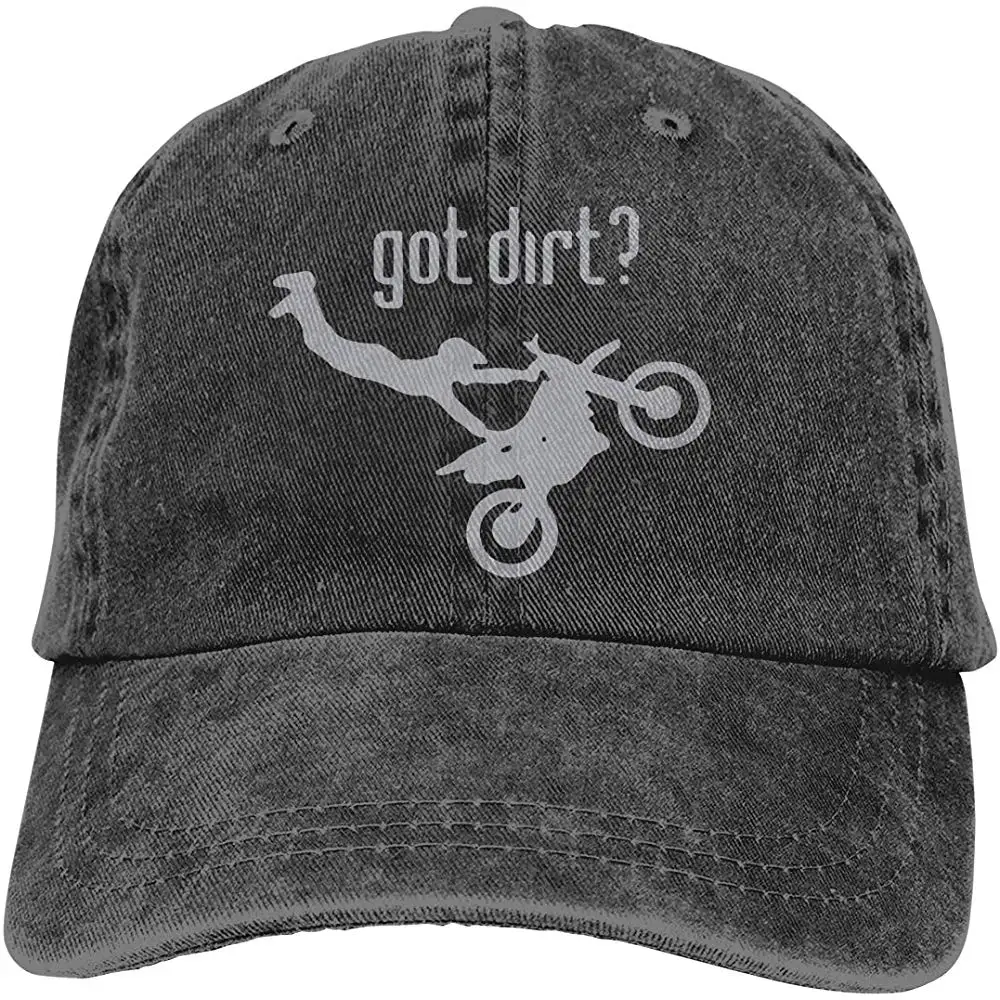 Для мужчин или Для женщин Регулируемый джинсы Бейсбол Кепки получил Байк мотокроссе плотная Кепки