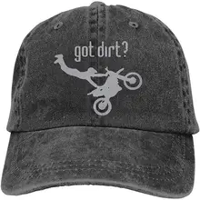 Для мужчин или Для женщин Регулируемый джинсы Бейсбол Кепки получил Байк мотокроссе плотная Кепки