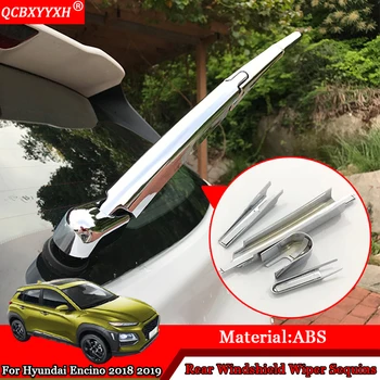 

QCBXYYXH Car-styling Rear Window Windscreen Wipers Windshield Wiper Blades Sequins Accessories For Hyundai Kona Encino 2018 2019