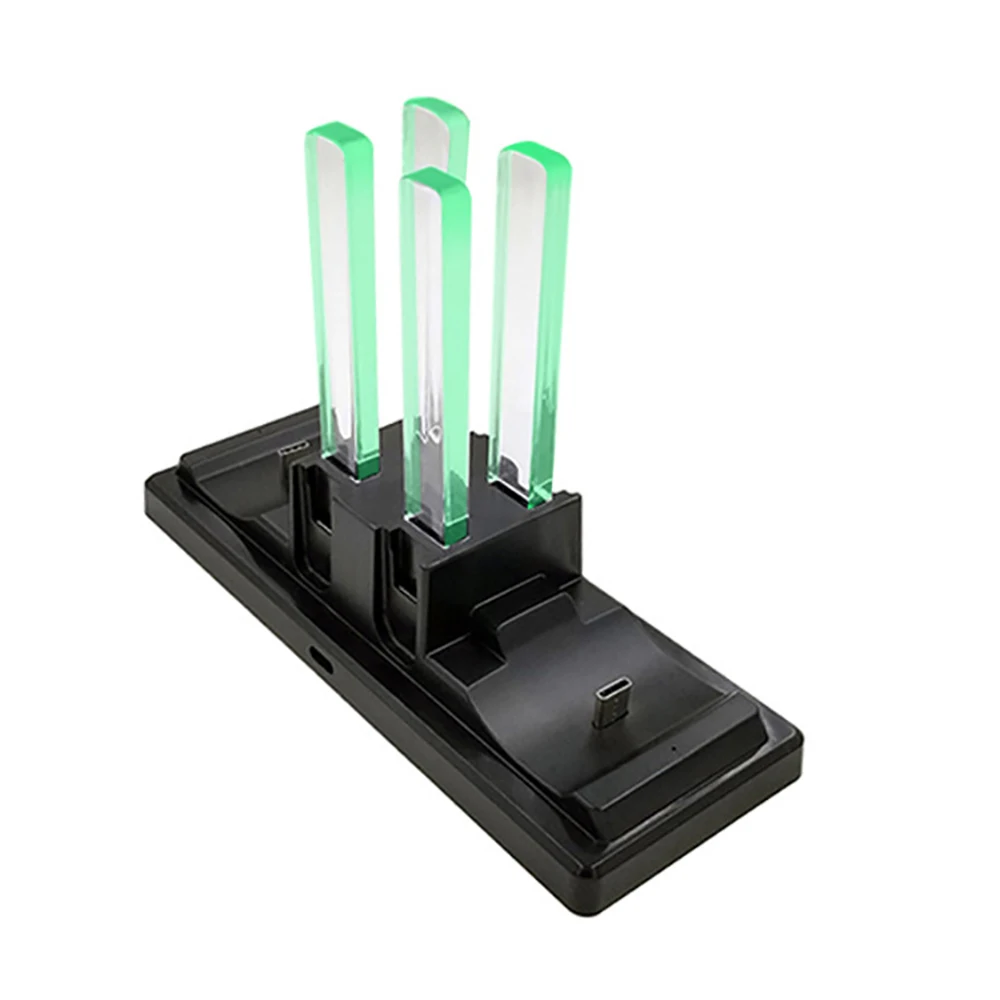 iBen USB Charging Dock 6 in 1 Station Holder Stand Bracket For Nintend Switch Pro Joy-Con Controller Charger LED Indication (11)