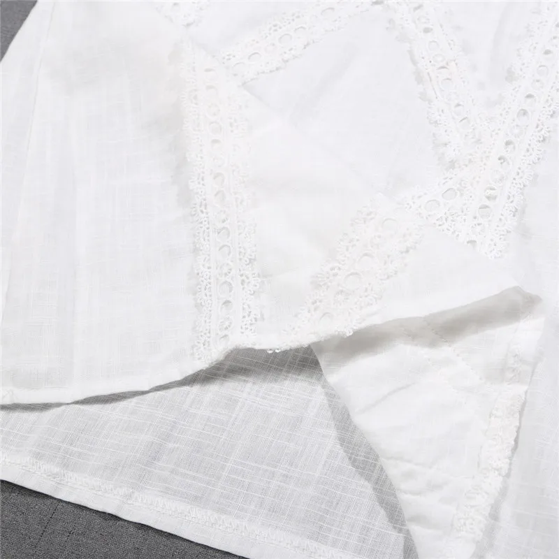 Fashion Women Blouse Lace Patchwork Flare Ruffles Short Sleeve Cute Floral Womens Tops And Blouses blusas mujer de moda