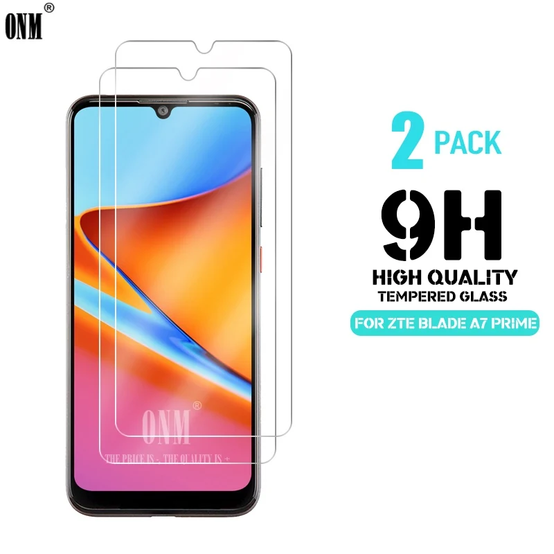 

2 Pcs Tempered Glass For ZTE Blade A7 Prime Glass Screen Protector Premium Tempered Glass For ZTE Blade A7 Prime Protective Film