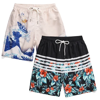

Men's Beach Pants Couple's Sports Shorts Loose Summer Beach Pants Printed Large Shorts Men's Casual Pants Men's Summer