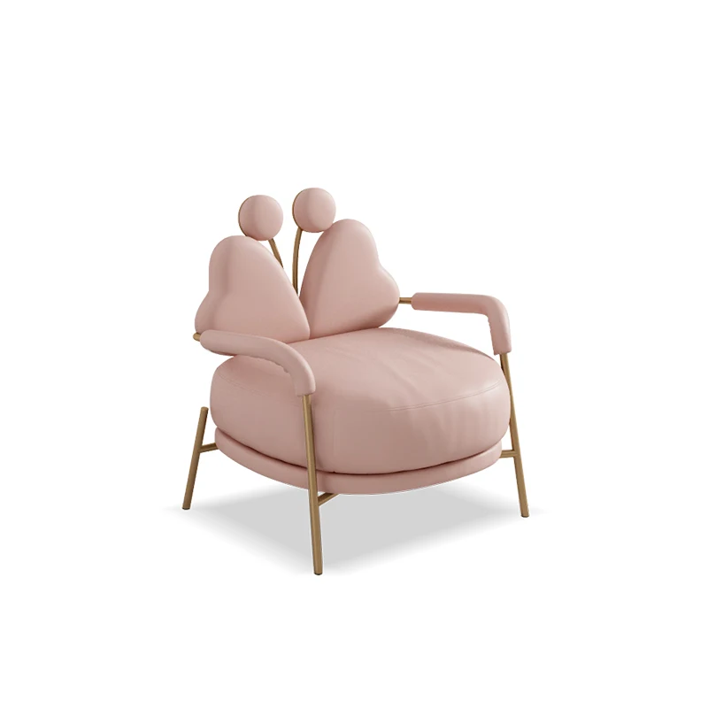 Modern Minimalist Single Fabric Sofa Nordic Small Apartment Living Room