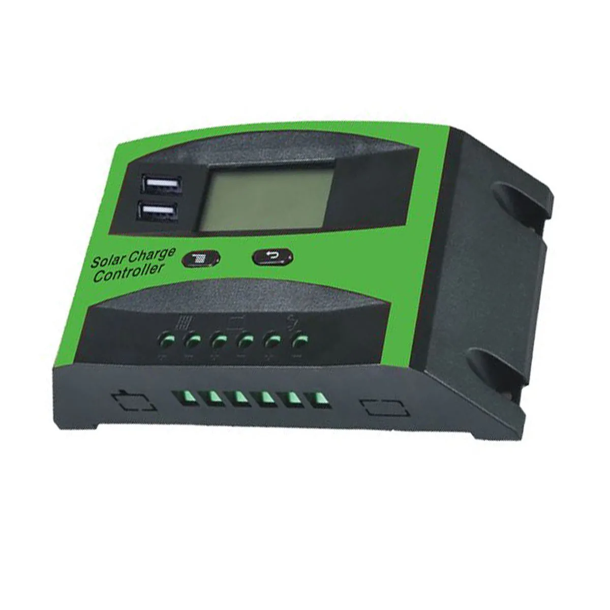 

20A/30A MPPT Solar Panel Regulator Charge Controller LCD Dual USB Solar Panel Charge Regulator 12V/24V Solar System Controller