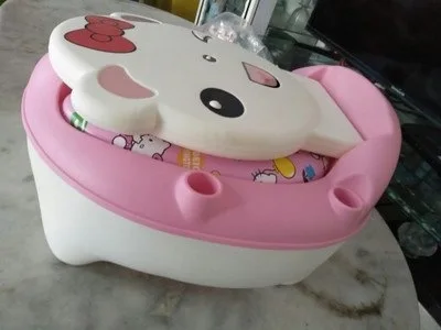 

Squat Toilet for Kids Infants Bedpan Portable GIRL'S Seat Cushion Men And Women Urination And Defecation Thick Stool Basin Kids