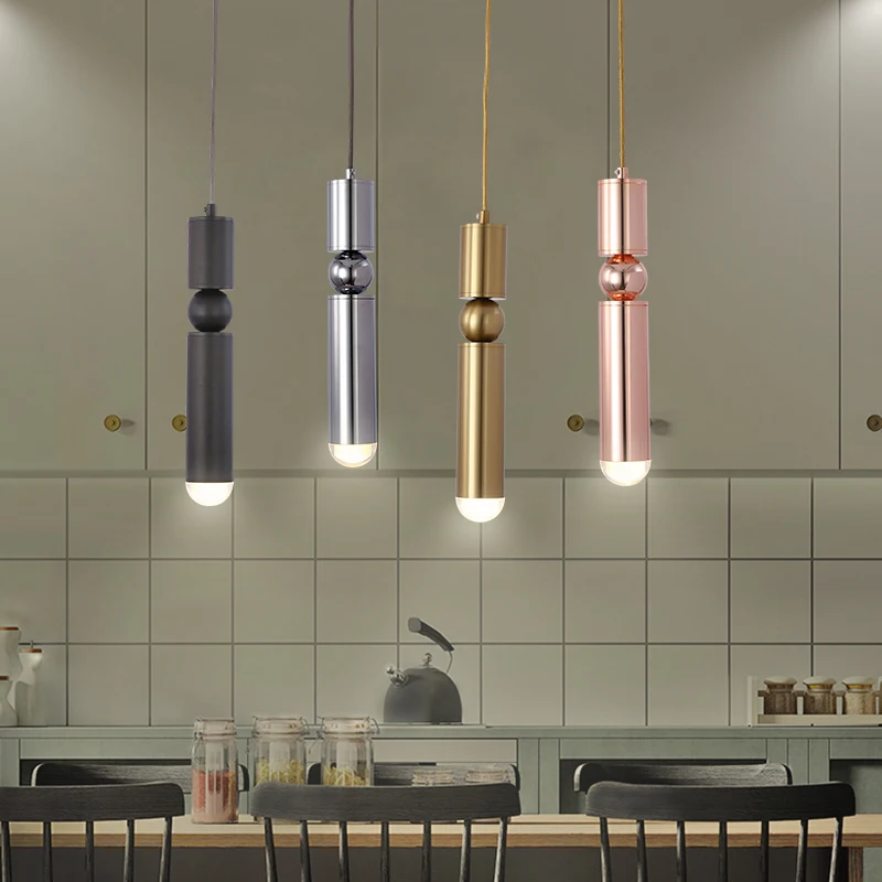 Скандинавская романтическая декоративная люстра с железным стержнем